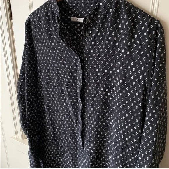 Equipment Long Sleeve Silk Shirtdress - Picture 4 of 4